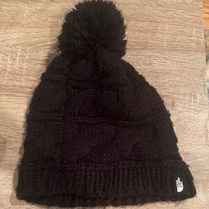 The North Face Cable Minna Pom Beanie Cable Knit Hat
